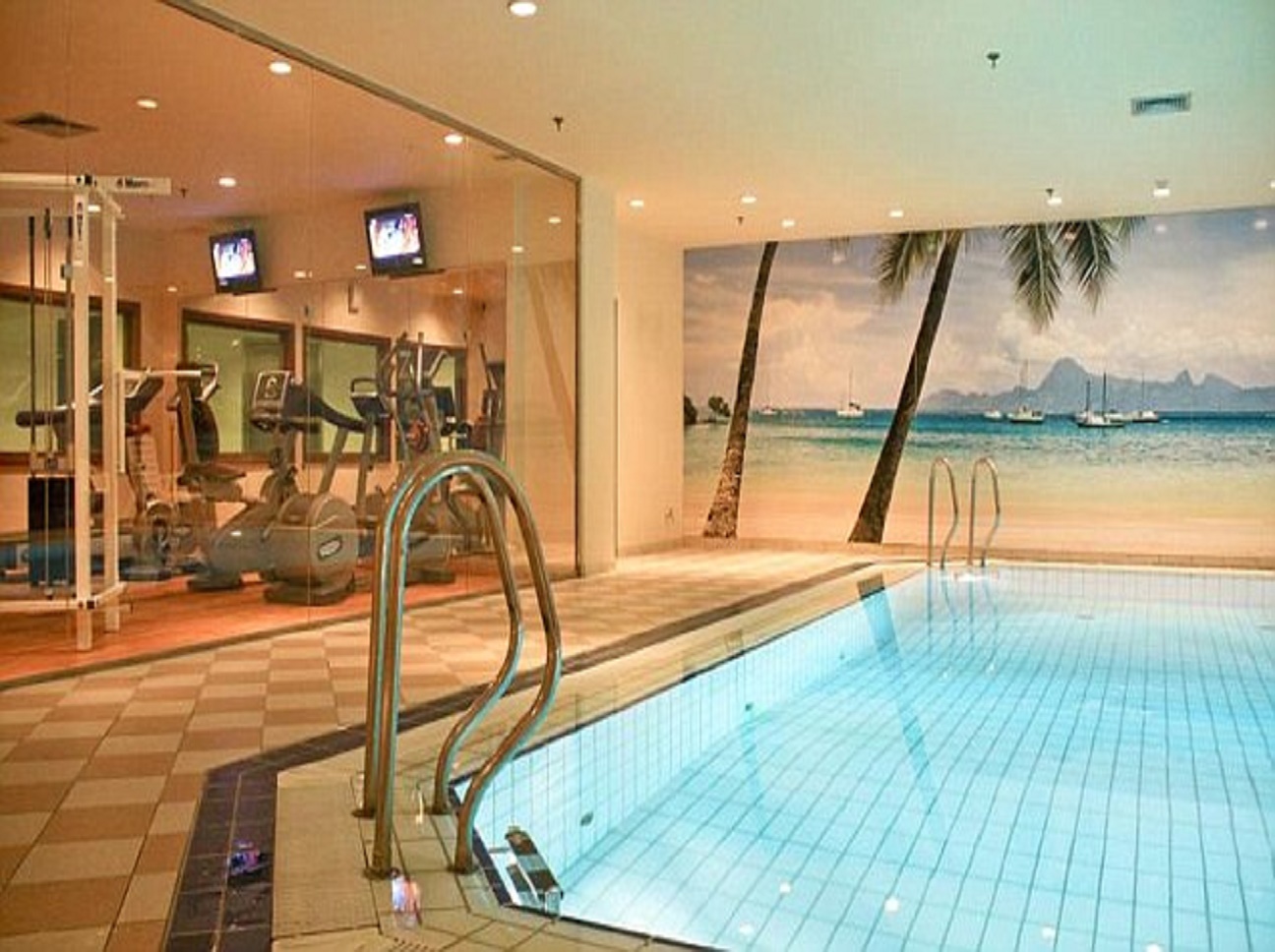 swimming pools and gyms